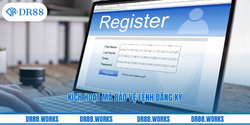 Kích hoạt mã bảo vệ lệnh đăng ký